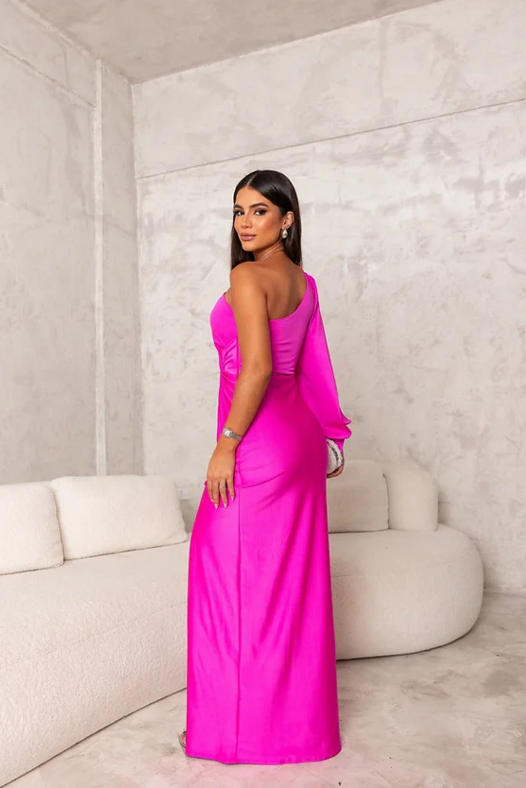 Vestido Gil™ | Elegancia fluida de un solo hombro