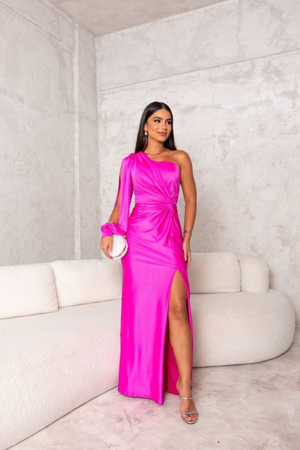 Vestido Gil™ | Elegancia fluida de un solo hombro