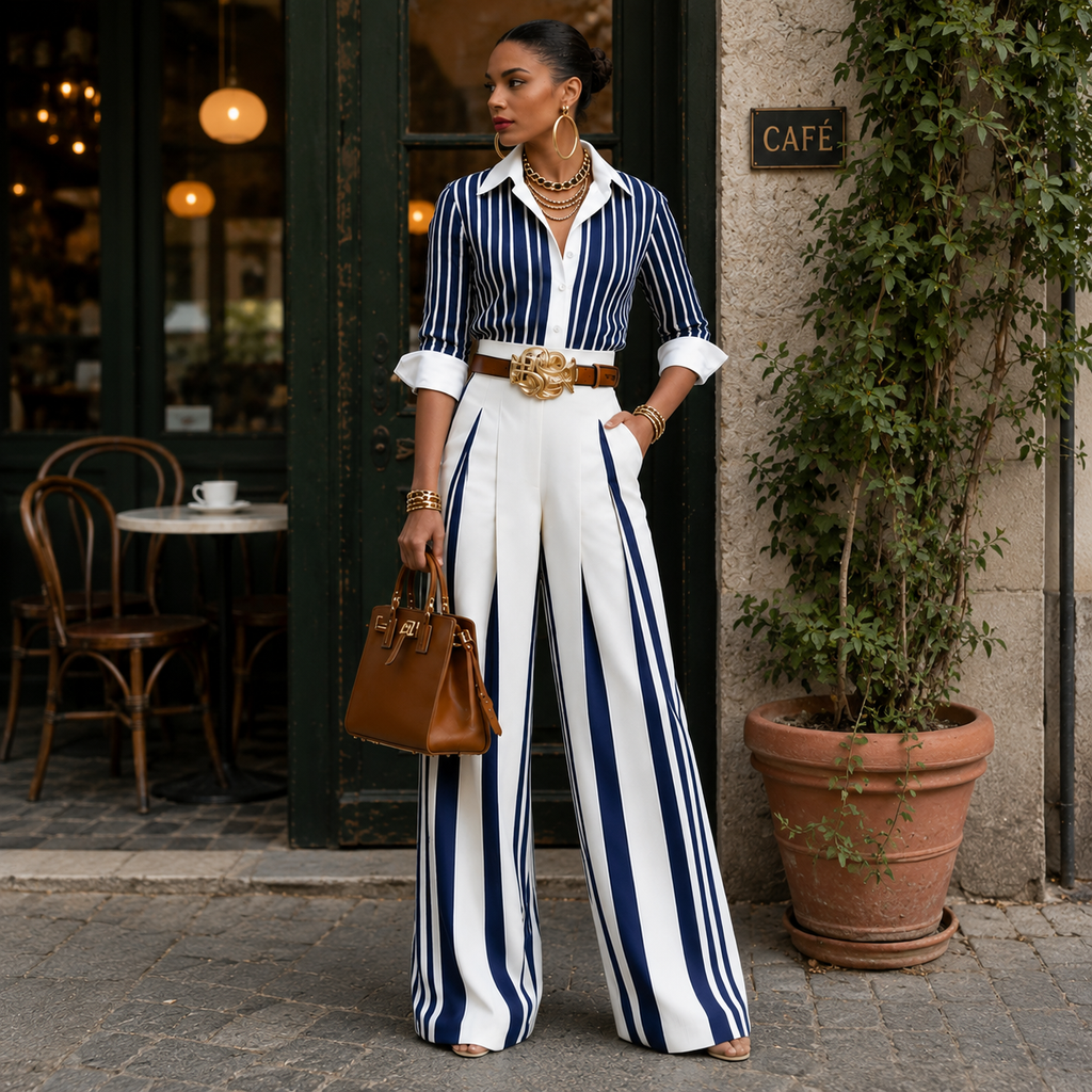 Set Rayas Elegantes