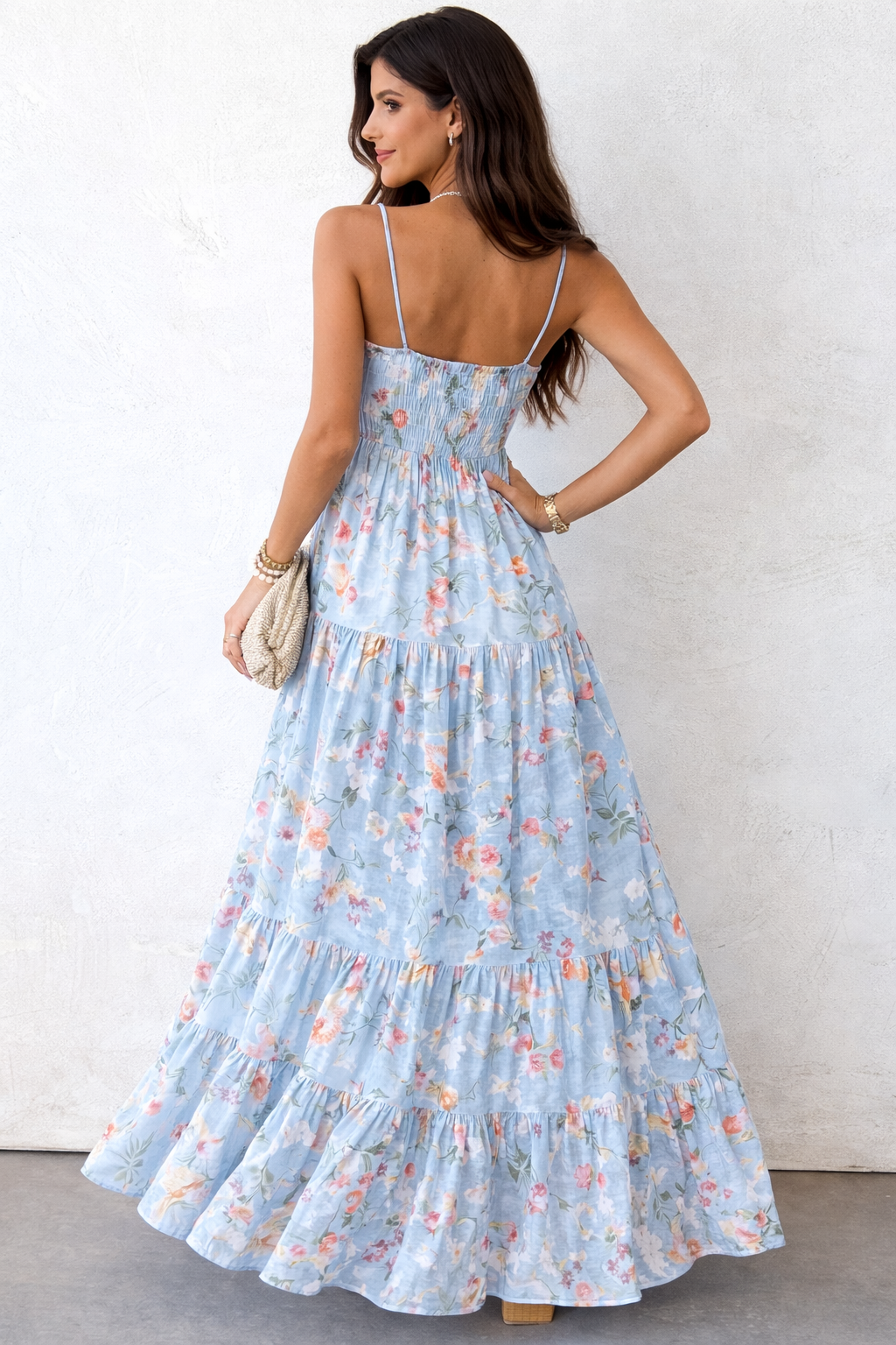 Vestido Celeste