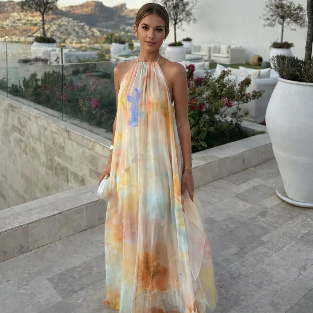 Vestido Sonia™ -  Elegancia etérea con movimiento fluido