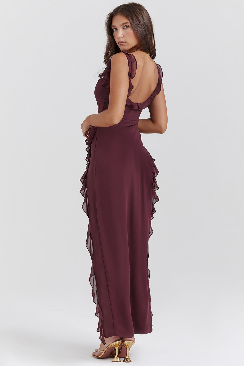 Vestido Ali™ -  Ligereza y movimiento con detalles volantes