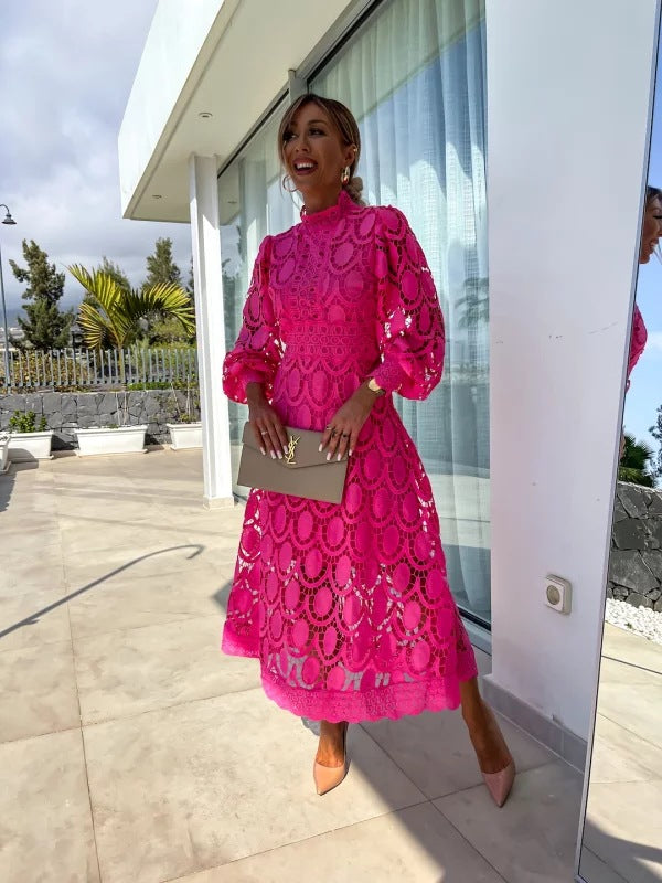 Noor - Vestido de Encaje Romántico