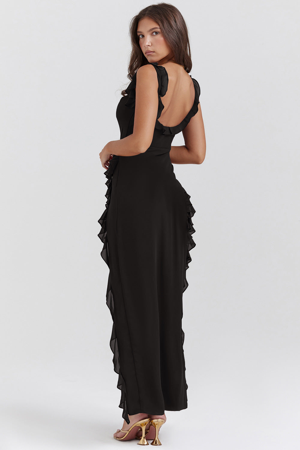 Vestido Ali™ -  Ligereza y movimiento con detalles volantes