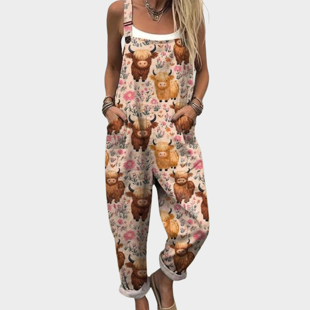 Paula | Peto estampado cómodo