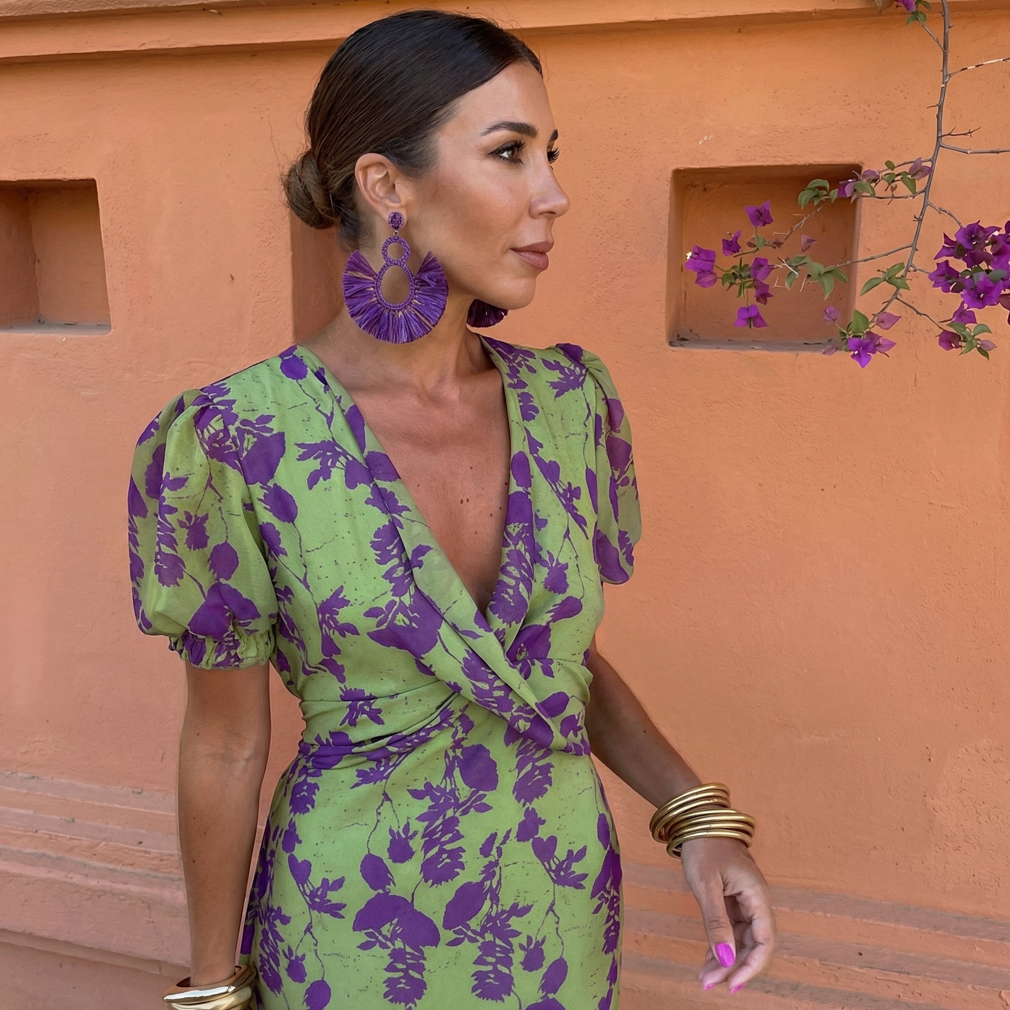 Vestido Ani ™ -  Elegancia Vibrante que Enamora