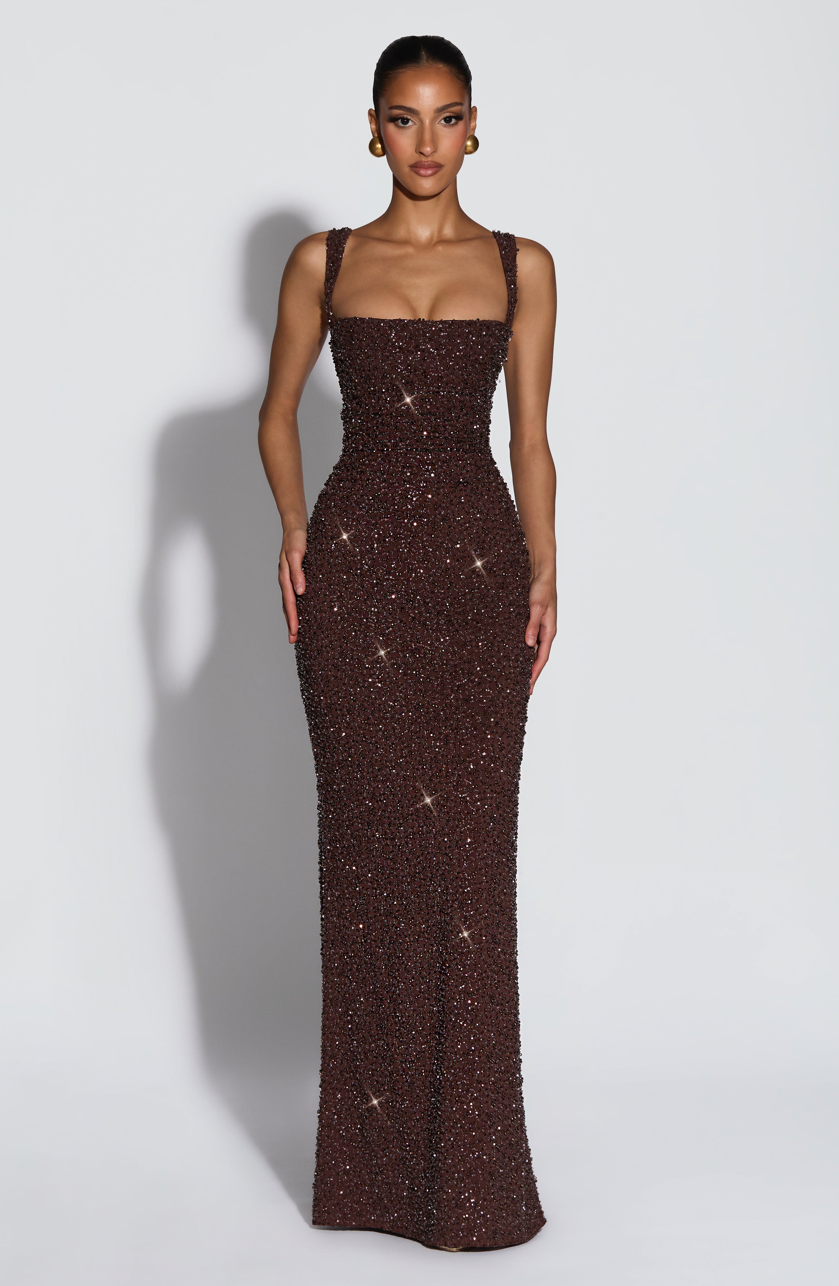 Vestido Conso™ | Brillo sofisticado que esculpe tu silueta