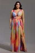 Lara™ - Vestido Multicolor Elegante y Fluido