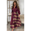 Vestido Maxi Rayado